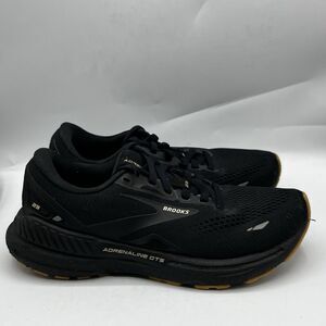 Brooks Adrenaline GTS 23 Women Size 7.5B Black Running Shoes Sneaker 1203811B056